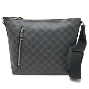 Louis Vuitton Damier Graphite Mick PM Shoulder Bag Black